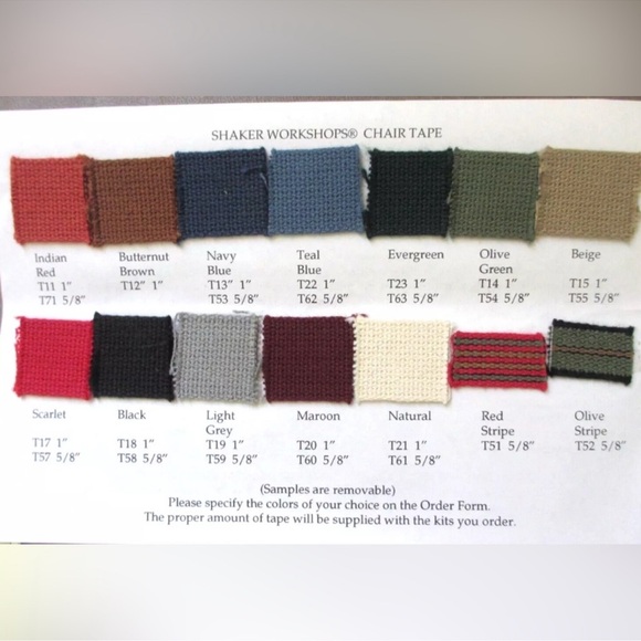 Huge Bundle of Natural 100% Cotton Shaker Chair Weave / Webbing / Tape for DIY. - Picture 9 of 16